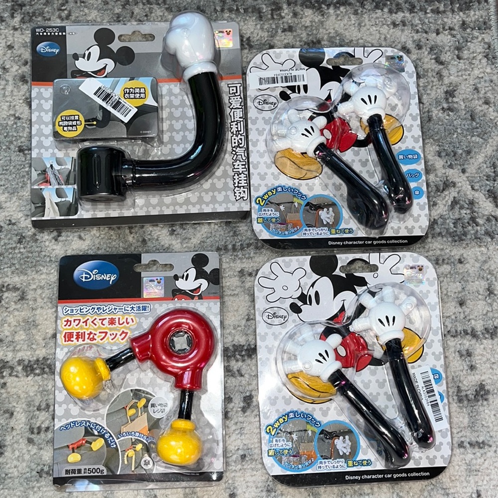 Disney Car Headrest Bag/Coat Hangers